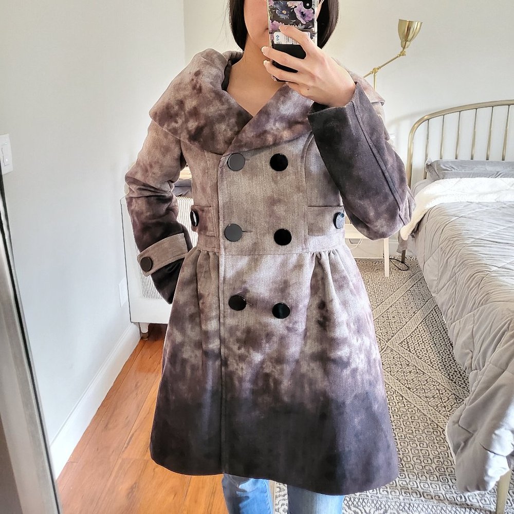 Formal Winter Steampunk Unique Modcloth Double Breasted Coat Size M/L